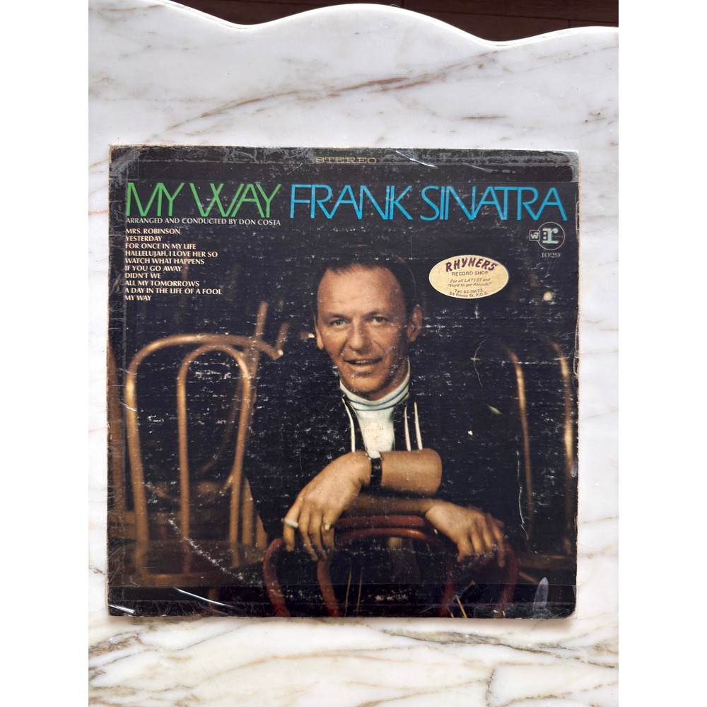 Vintage 1969 Frank Sinatra My Way Reprise Records Stereo Vinyl LP